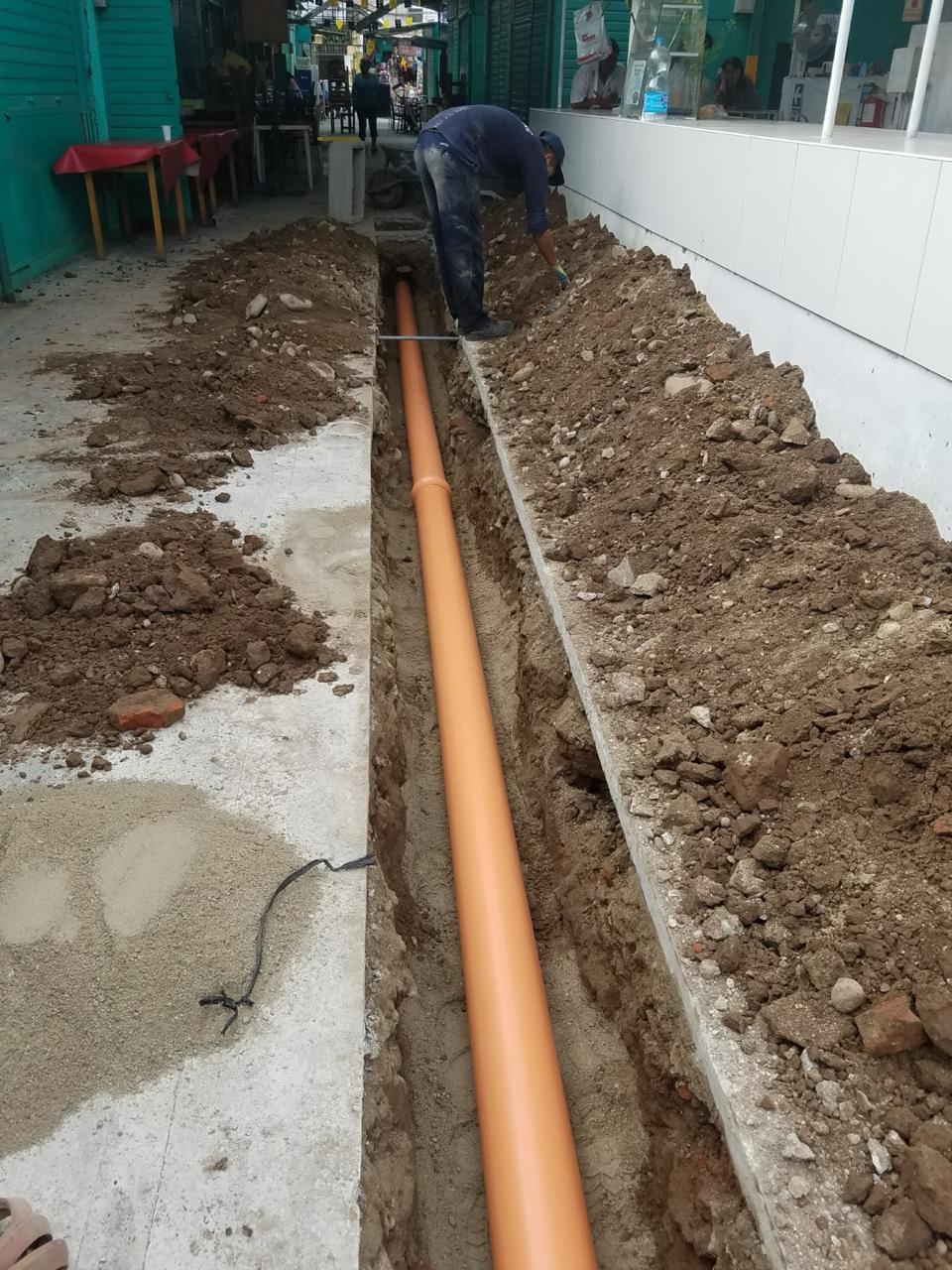 Renovación de alcantarillado en mercado - foto 8